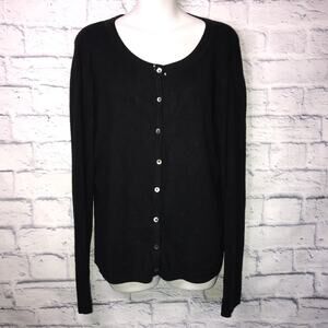 Black Sequin Cardigan Linda Lucia